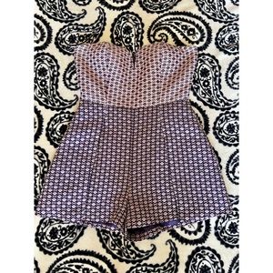 Strapless Mustard Seed Romper